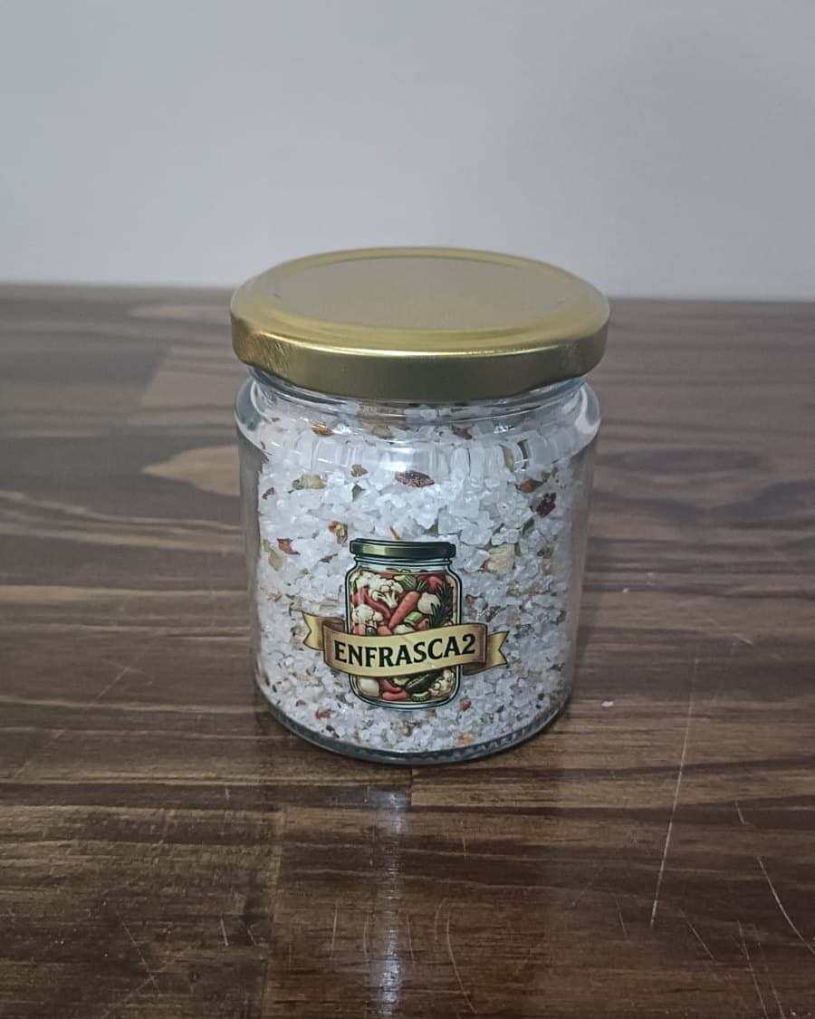 Frasco de Sal gruesa especiada de Enfrasca2